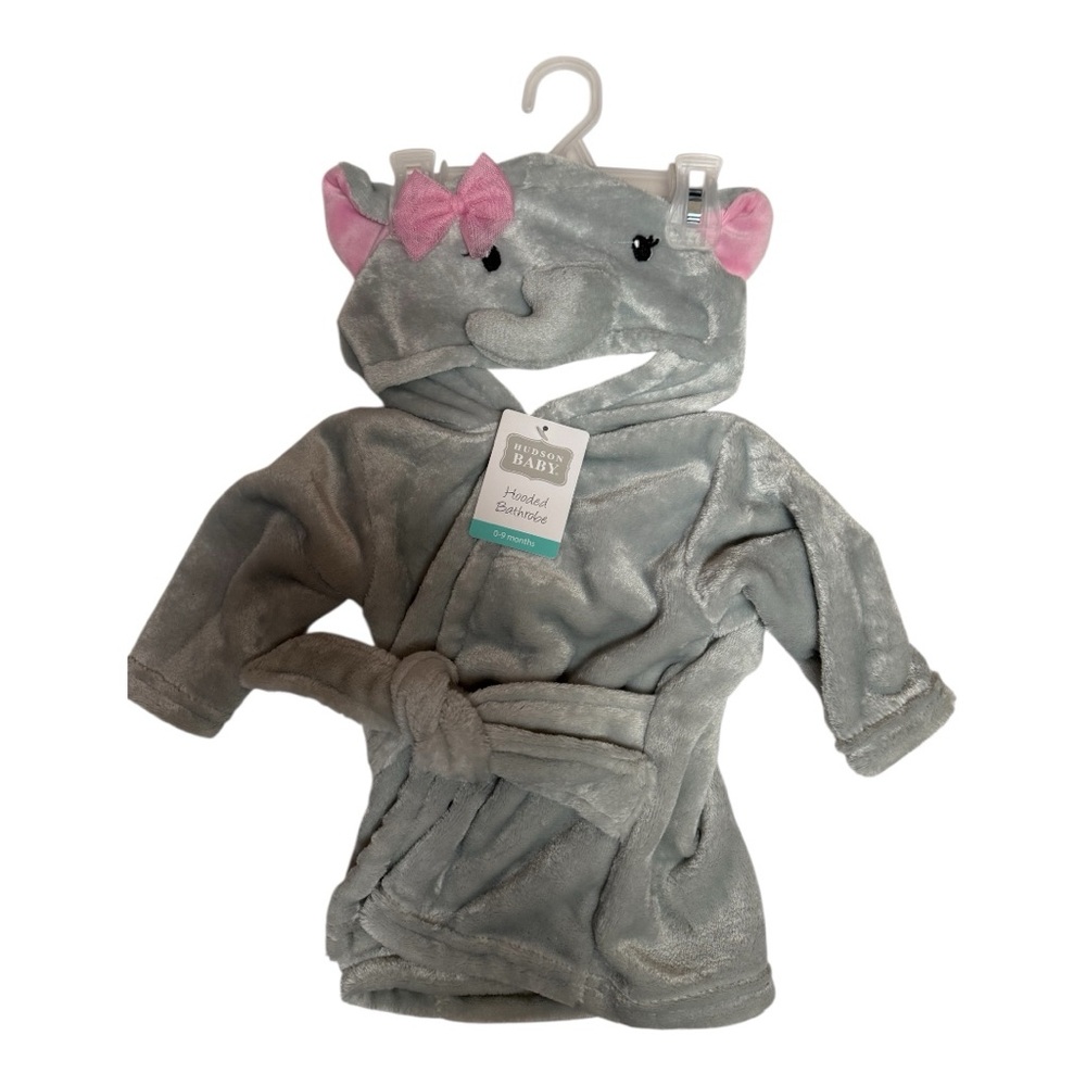 🚨FLASH SALE BUNDLE NWT Baby 0-6M Soothe Otter Elephant Robe Organic Tight Rattle - Picture 2 of 6